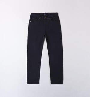 Pantaloni per ragazzo regular fit BLU