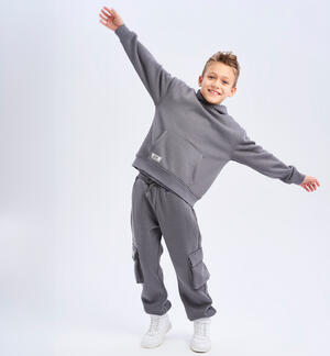 Pants boys unisex model GREY