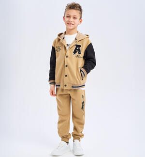 Boy sports pants for boys BEIGE