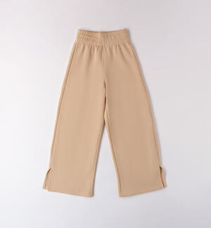 Bell-shaped sweatpants BEIGE