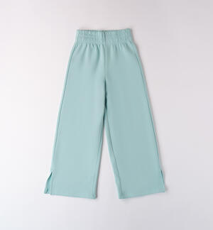 Bell-shaped sweatpants GREEN