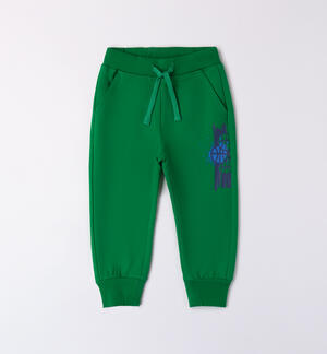 Pantaloni tuta bambino VERDE