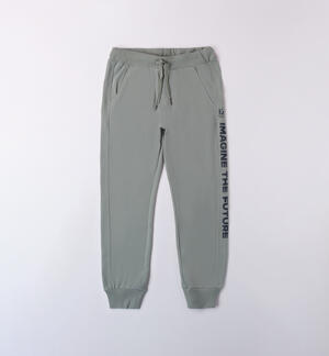 Tracksuit pants boy GREEN