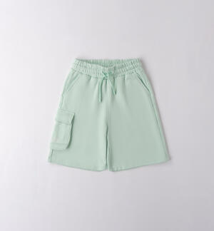 Unisex trousers for boys GREEN