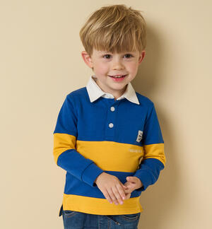 Boys long sleeve polo shirt