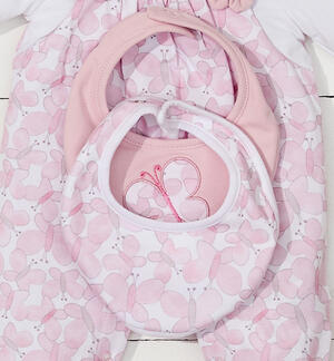 Newborn Baby Girl Bib Set