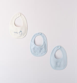 Baby Bib Set LIGHT BLUE