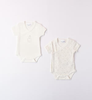 Short Sleeve Baby Bodysuit Set