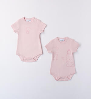 Baby Bodysuit Set PINK