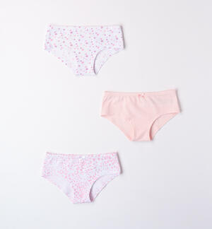 Girl's briefs set