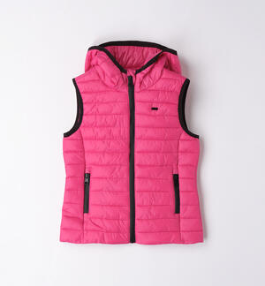 PADDED VEST FUCHSIA