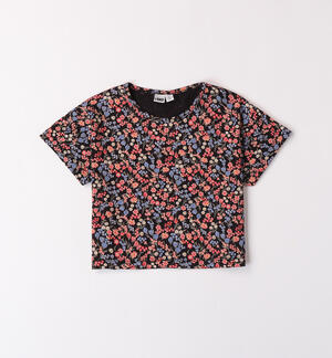 Floral T-shirt for girls