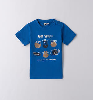 T-Shirt per bambino iDO AZZURRO