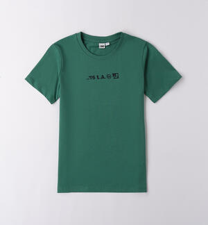 T Shirt ragazzo iDO VERDE