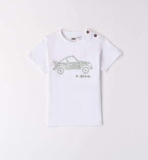 Boys' car print T-shirt