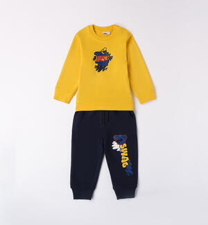 Two-piece baby suit YELLOW