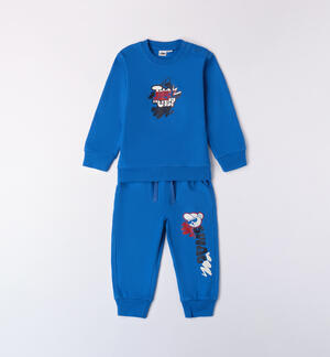 Two-piece baby suit BLUE