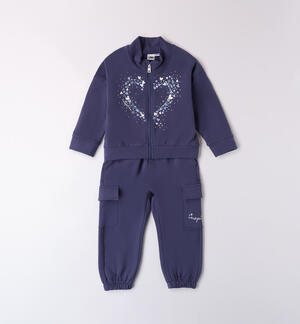 TWO PIECES JOGGING SUIT BLUE