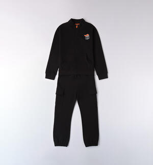 iDO boy's tracksuit BLACK