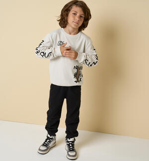 Overalls for boys iDO BEIGE