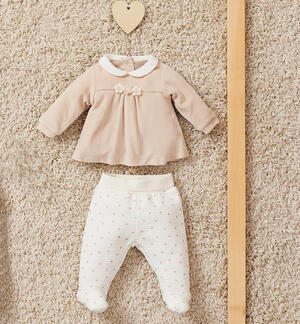 Velvet Baby Girl Romper