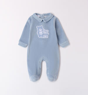 Velour Newborn Romper