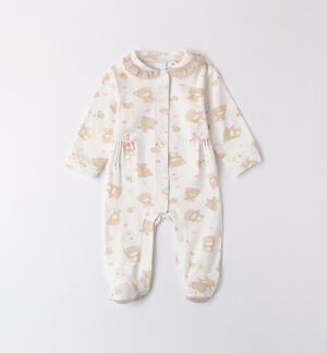 Cotton Baby Girl Romper