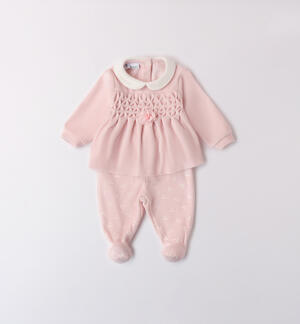 Winter Baby Girl Romper