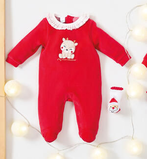 Christmas Baby Girl Romper