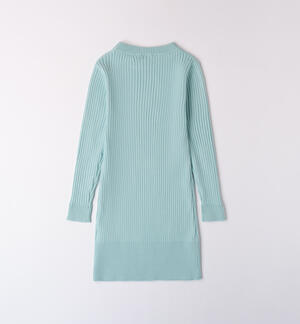 Girl dress in tricot GREEN