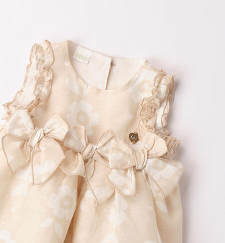 Baby girls' dress BEIGE