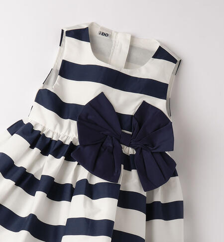 Girls' striped dress  PANNA-NAVY-6ARB