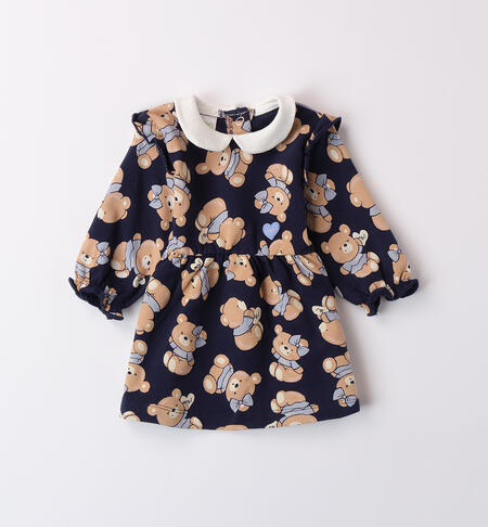 Allover Print Baby Girl Dress