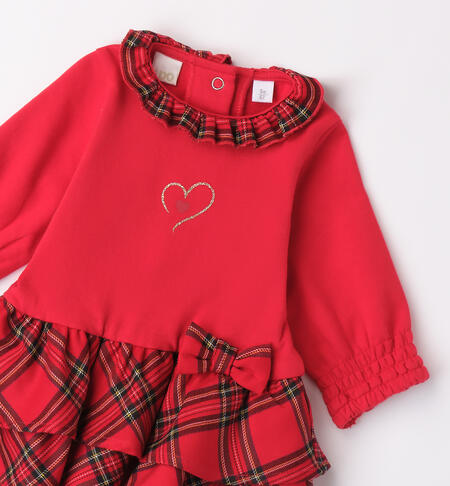 Christmas Baby Girl Dress ROSSO-2253