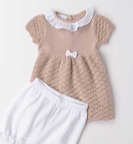 100% Cotton Baby Girl Dress TORTORA-2912