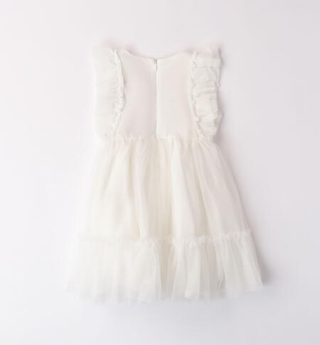 Girls' sleeveless tulle dress  PANNA-0112