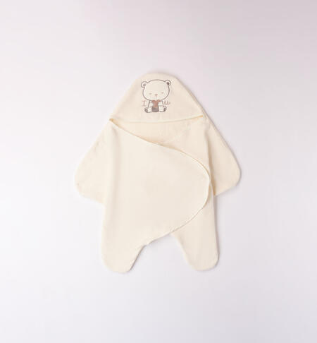100% cotton terry bathrobe for baby boy 