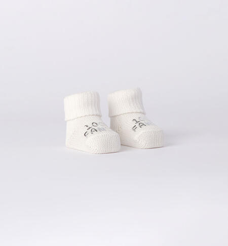 Babbucce neonati con stampa PANNA-0112