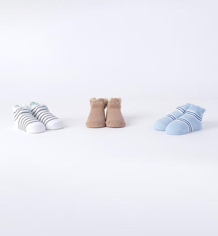 iDOMini Newborn Booties L.BLUE-3964