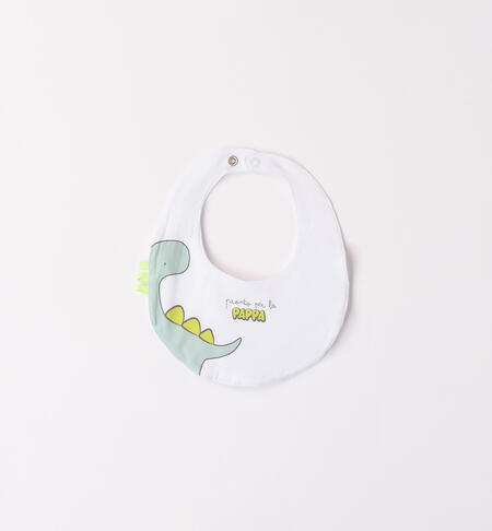 iDO Newborn Bib WHITE