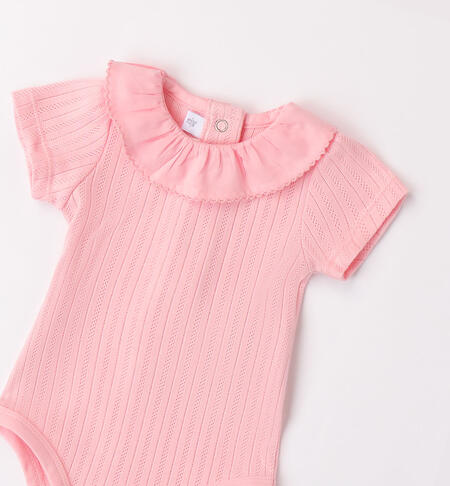 Body bimba in costina  PINK DOLPHINS-2775