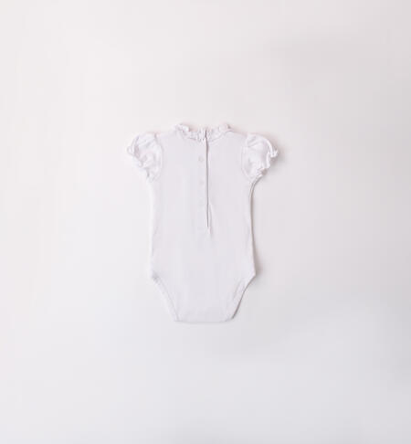 iDO Baby Girl Bodysuit BIANCO-0113