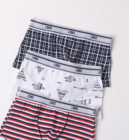 Boxer shorts for boy GRIGIO-MULTICOLOR-6BAG