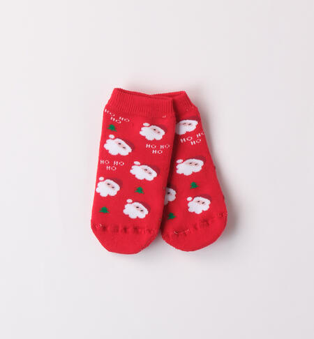 Non-slip socks little girl ROSSO-2253