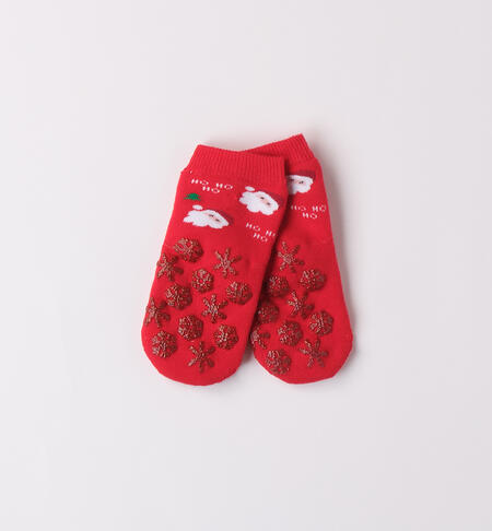 Non-slip socks little girl ROSSO-2253