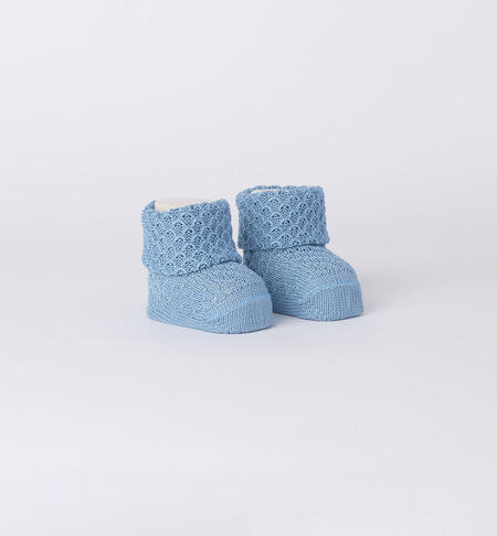 Baby boy socks in 100% cotton L.BLUE-3964