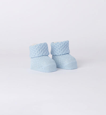 Baby boy socks in 100% cotton SKY-3871
