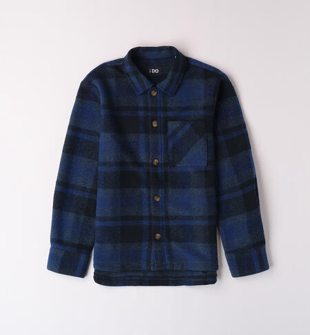 Plaid shirt boy DARK NAVY-3896