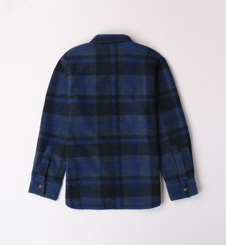 Plaid shirt boy DARK NAVY-3896