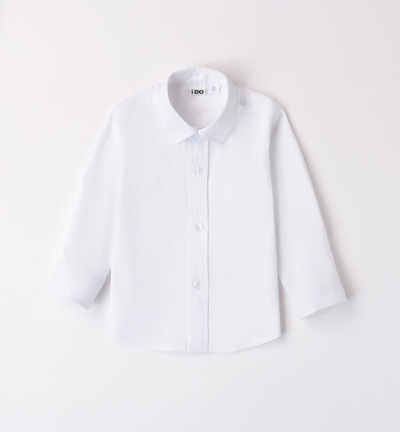 Camicia bianca bambino BIANCO